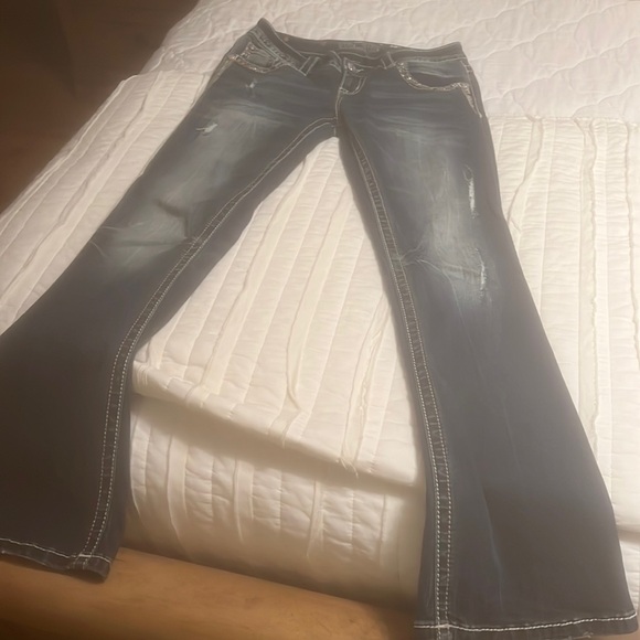 Miss Me distressed pocket jeans - Picture 3 of 3